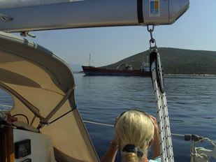 It is busy in TRIKERI STRAIT